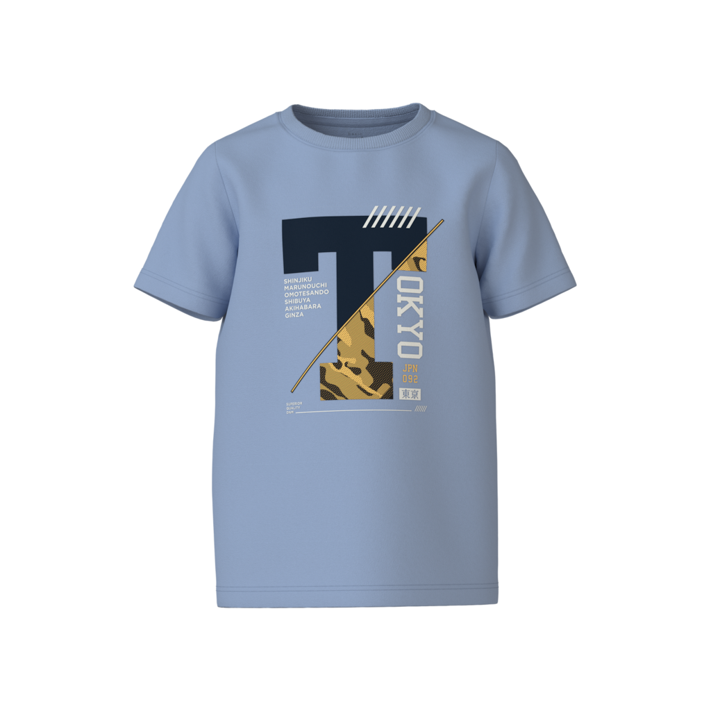 T Shirt Vilogo Chambray Blue fra Name It
