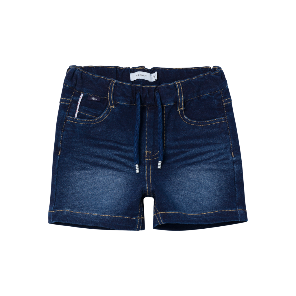 Denim Sweat Shorts Ryan Dark Blue Denim fra Name It