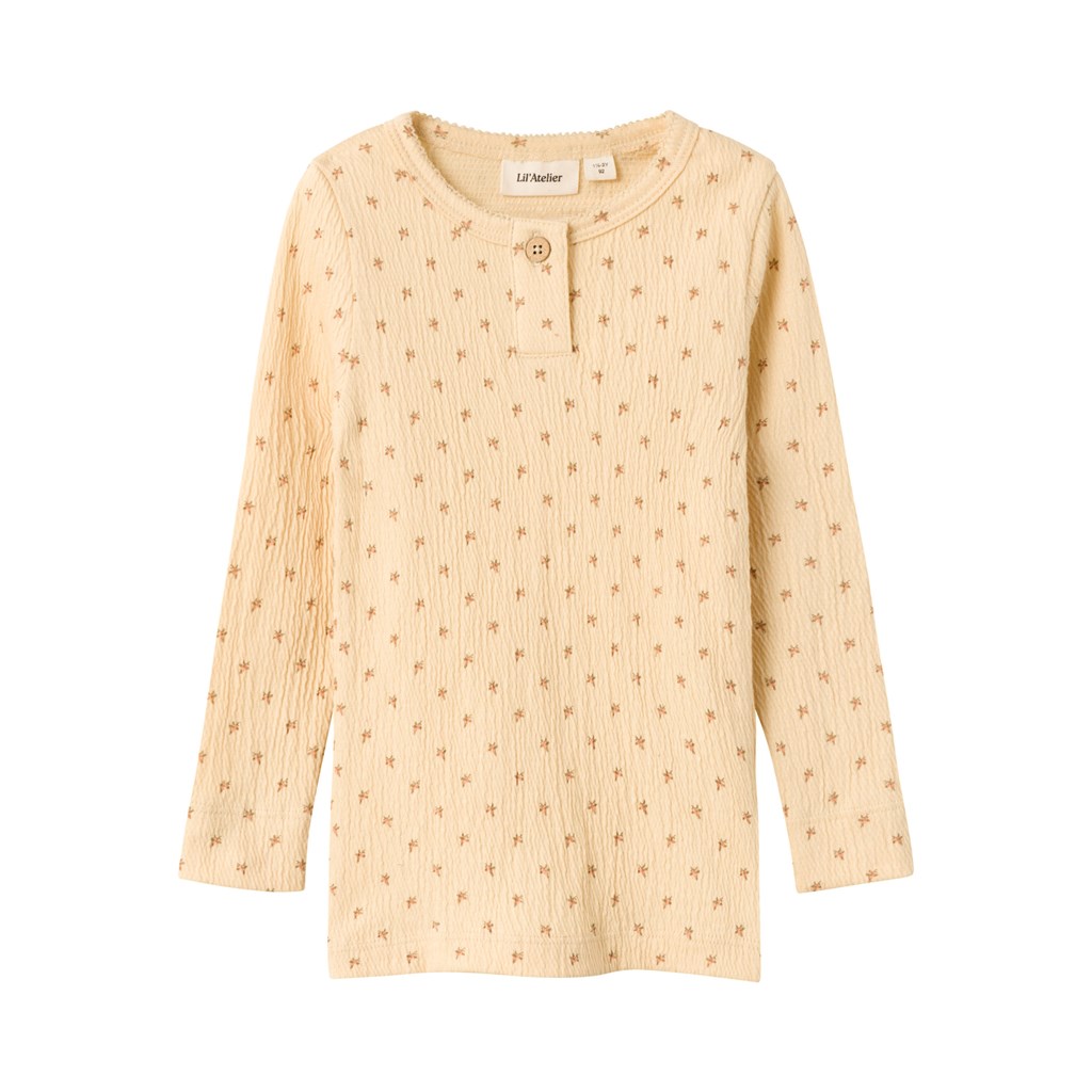 Bluse Nalo Wood Ash fra Lil Atelier