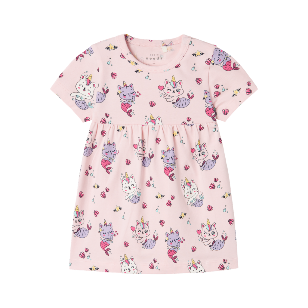 Kjole Vandora Parfait Pink fra Name It