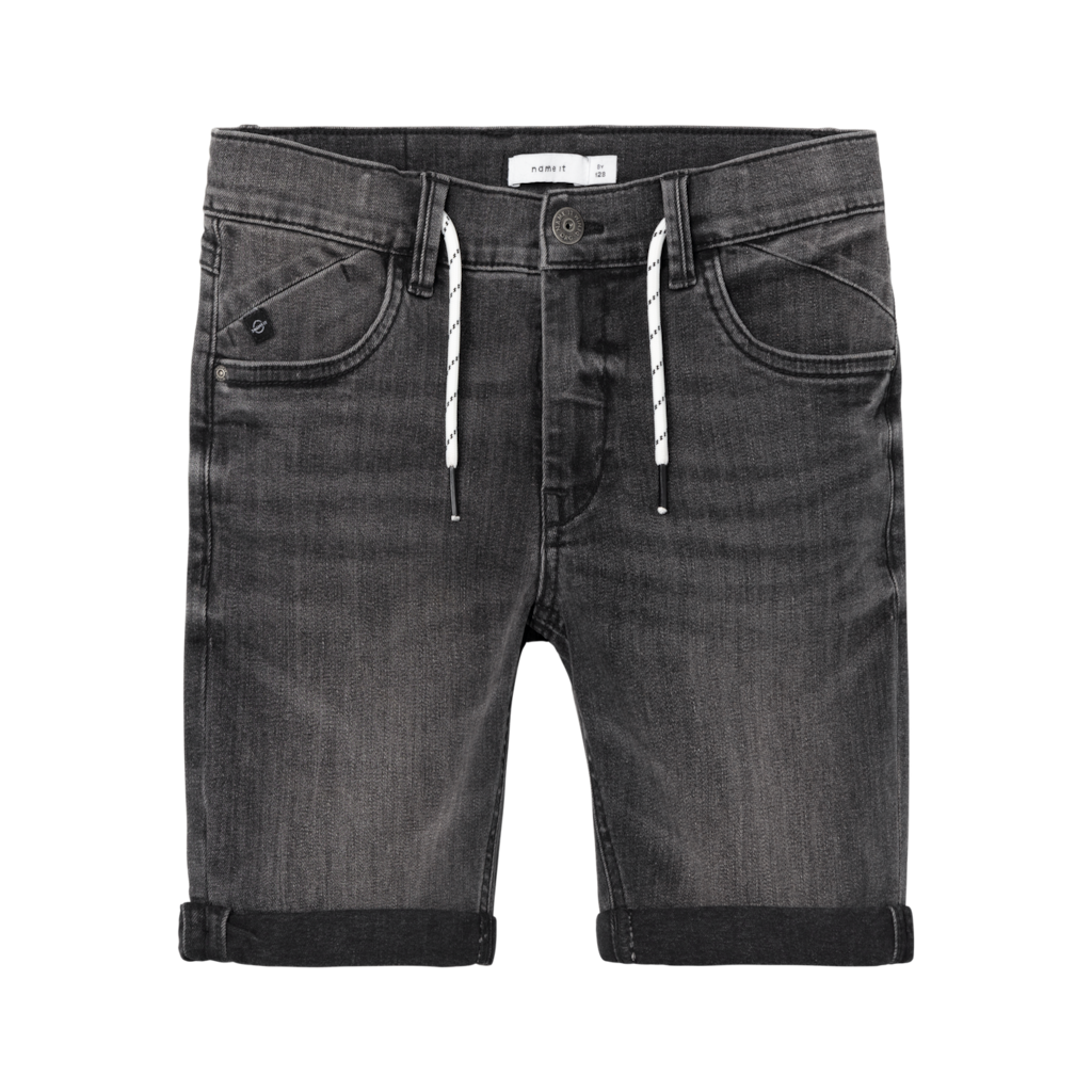 Denim Shorts Ryan Black Denim fra Name It