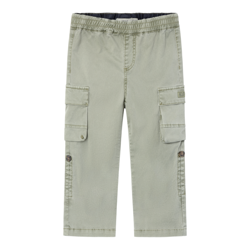 Twill Bukser Ben Oil Green fra Name It