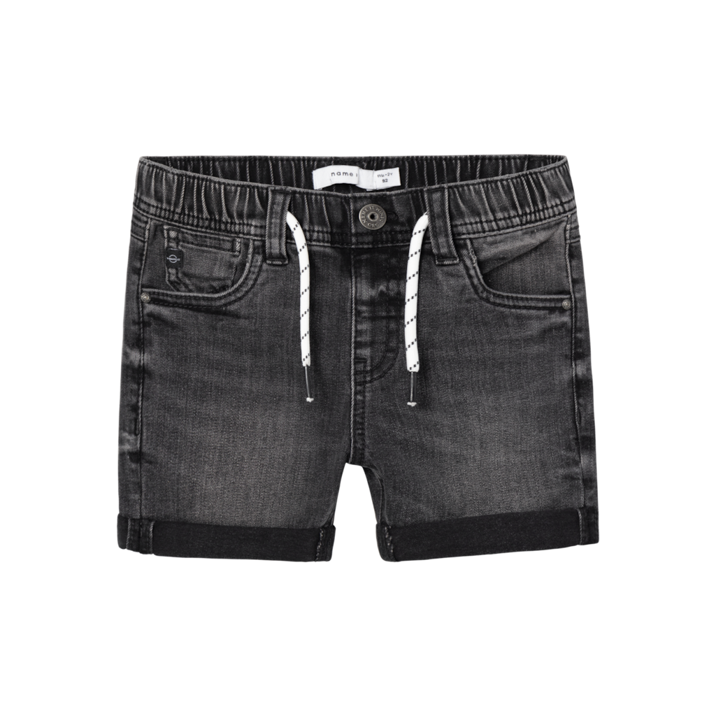 Denim Shorts Ryan Black Denim fra Name It