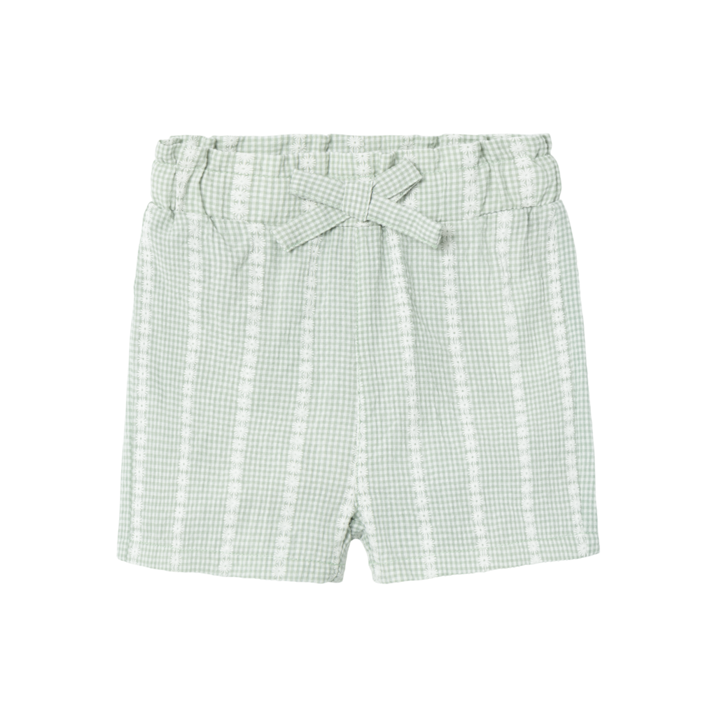 Shorts Hicheck Silt Green fra Name It