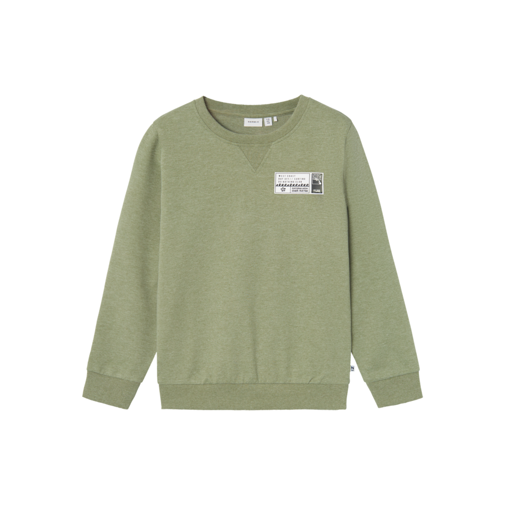 Sweatshirt Hahippo Oil Green fra Name It