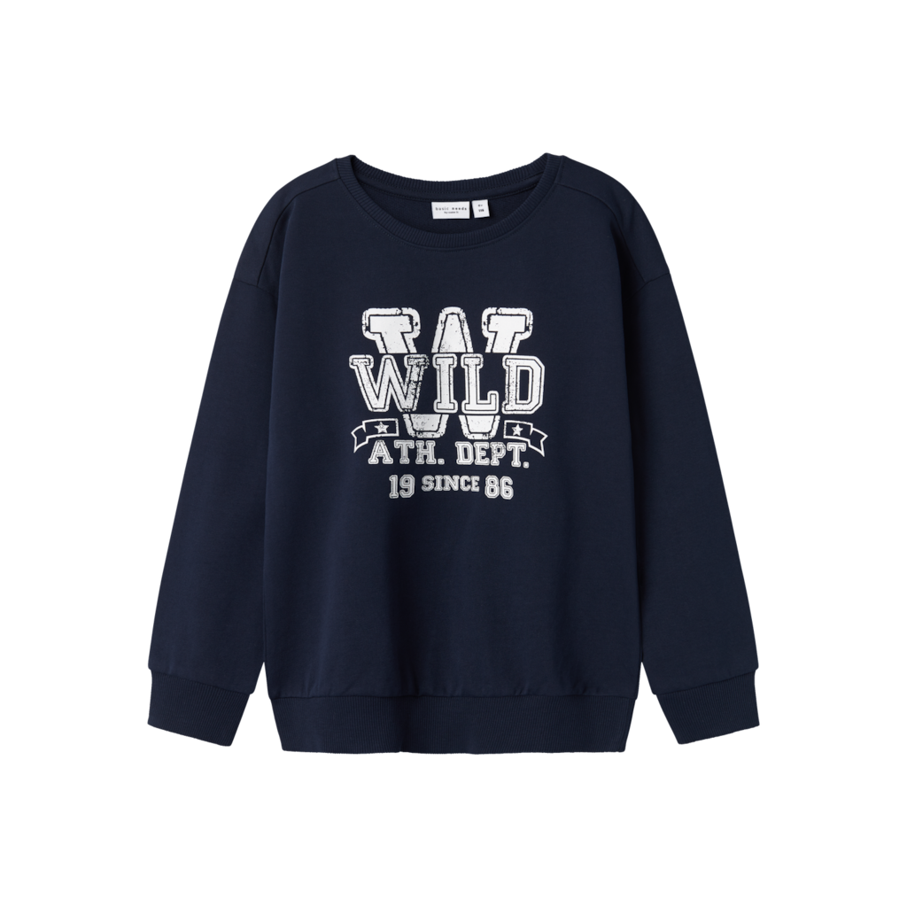 Boxy Sweatshirt Vilan Dark Sapphire fra Name It