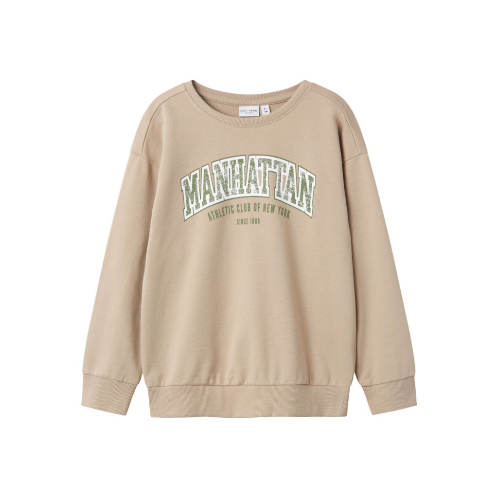 Boxy Sweatshirt Vilan Pure Cashmere fra Name It