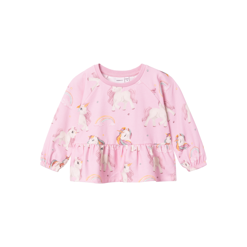 Sweatshirt Harumi Parfait Pink fra Name It