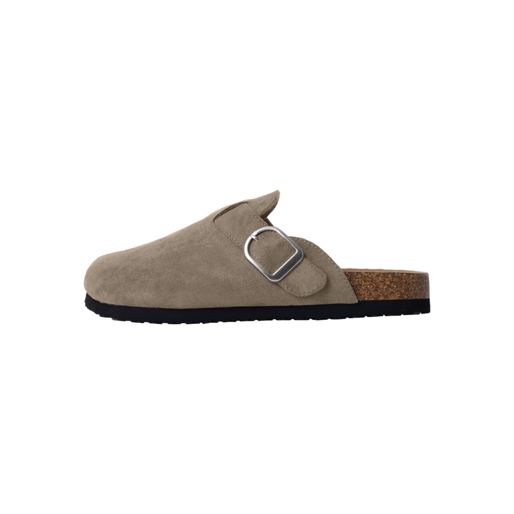 Sandaler Avery Mules Taupe Gray fra Name It