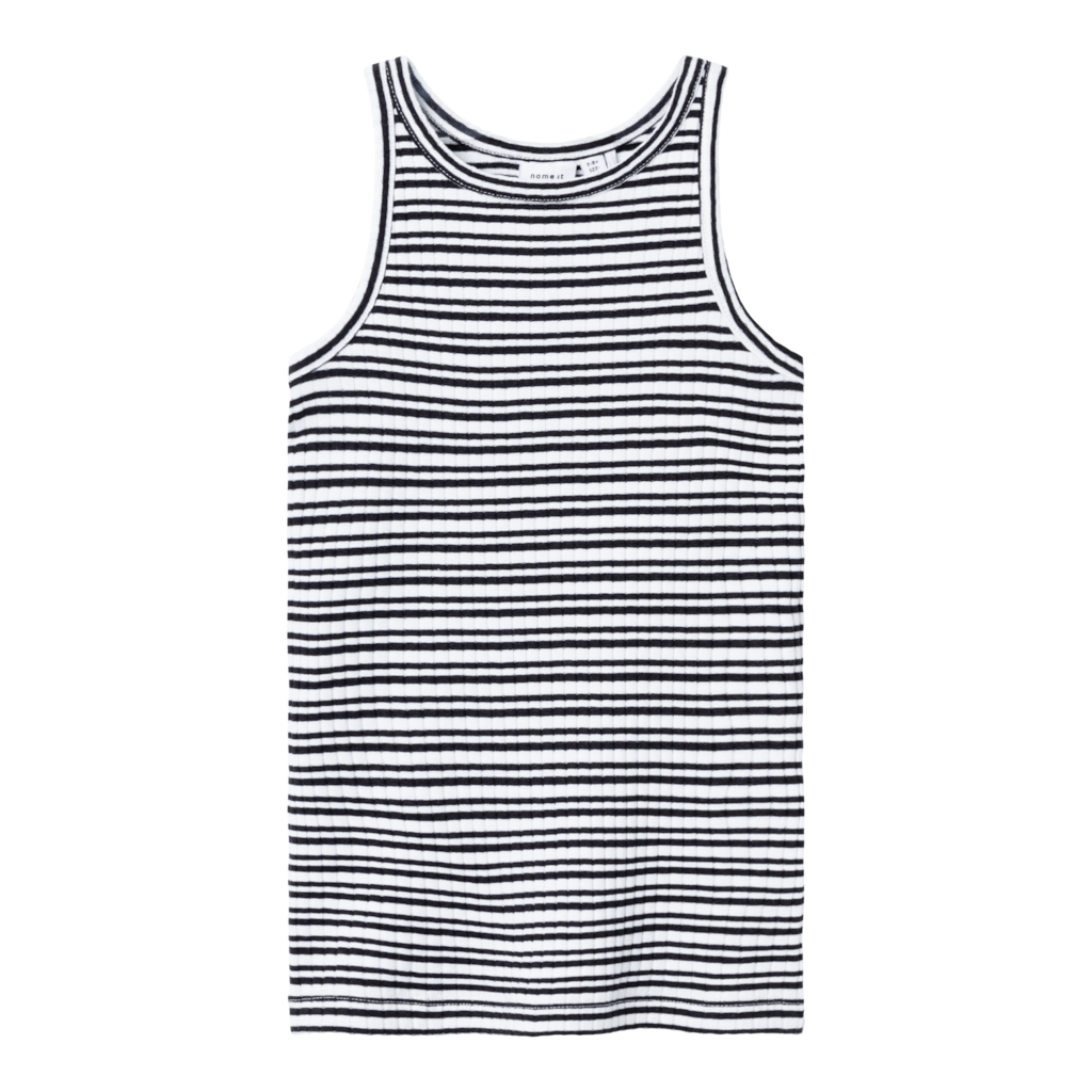 Tanktop Hobine Bright White Black fra Name It