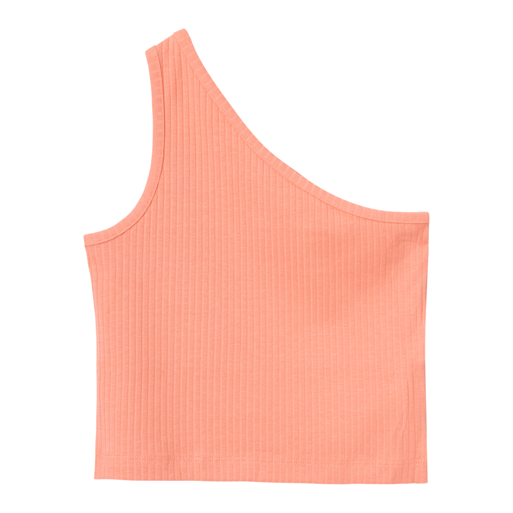 Oneshoulder Top Jolone Papaya Punch fra Name It