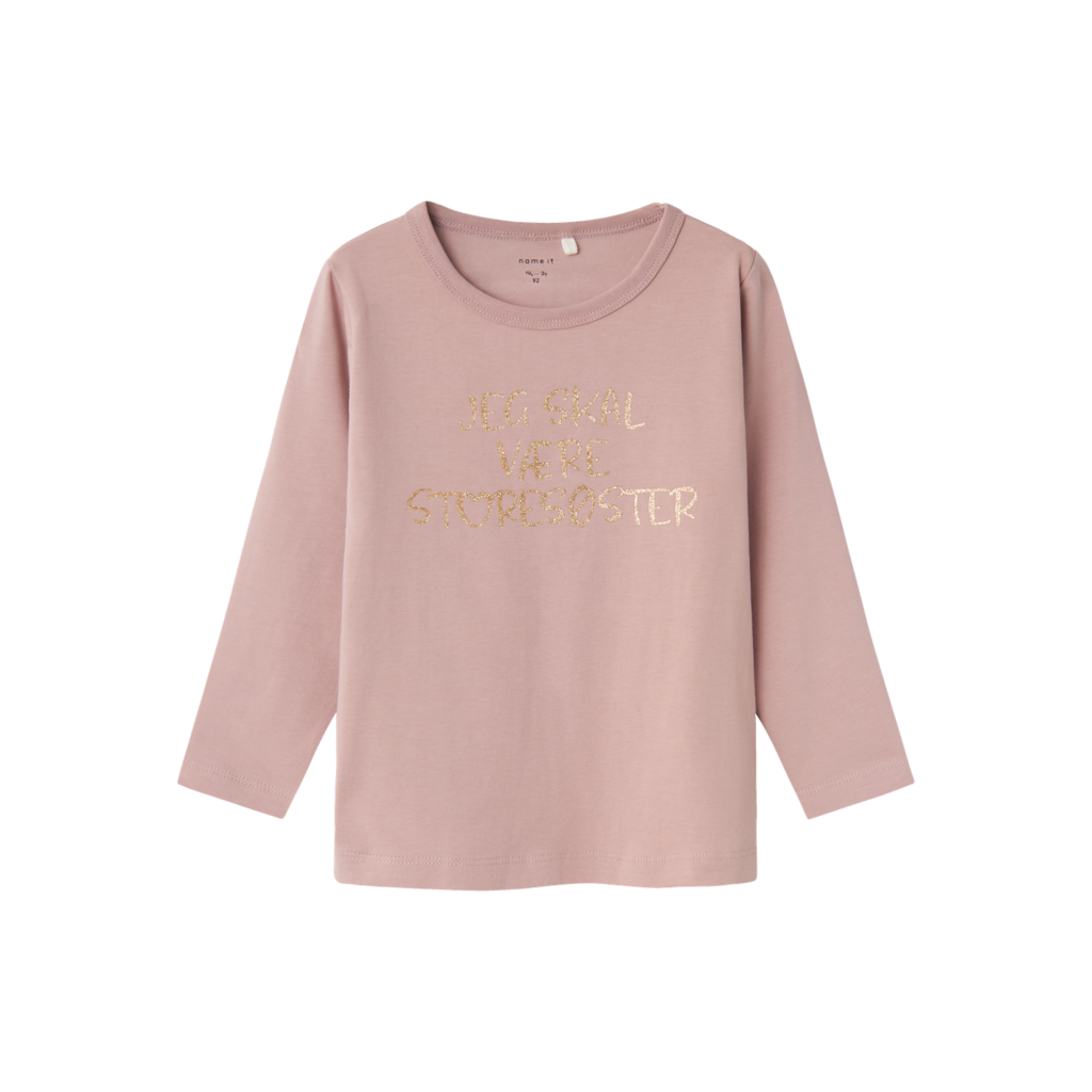 Jeg Skal Være Storesøster Bluse Deauville Mauve fra Name It