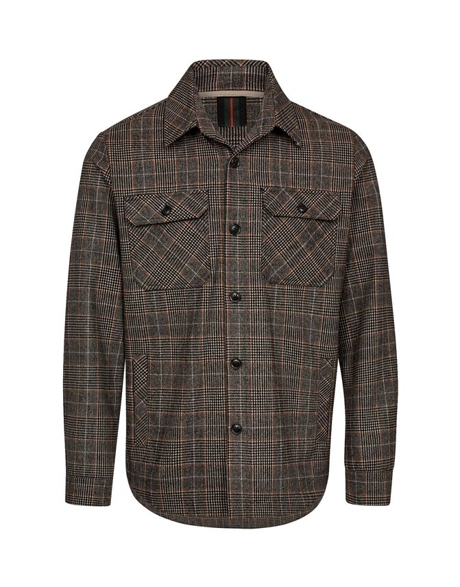Mens Shirt Jacket Modern Fit fra Gino Marcello