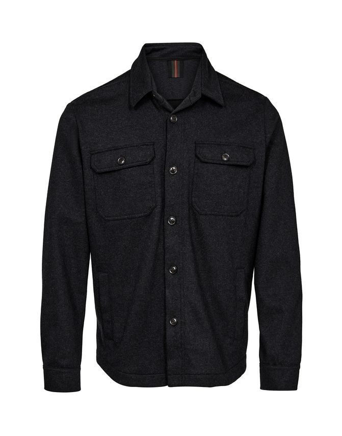 Mens Shirt Jacket Modern Fit fra Gino Marcello
