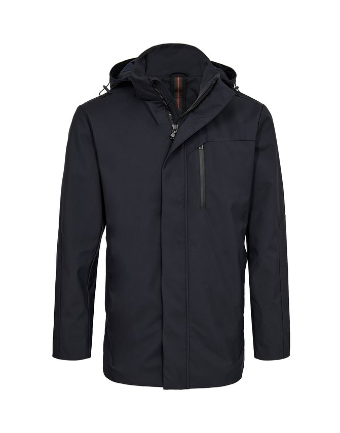Padded Coat Modern Fitting fra Gino Marcello
