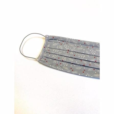 Stof Mundbind Christmas Grey fra Only