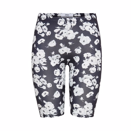 Cykelshorts Aria Flower i flot blomsterprint fra ONLY