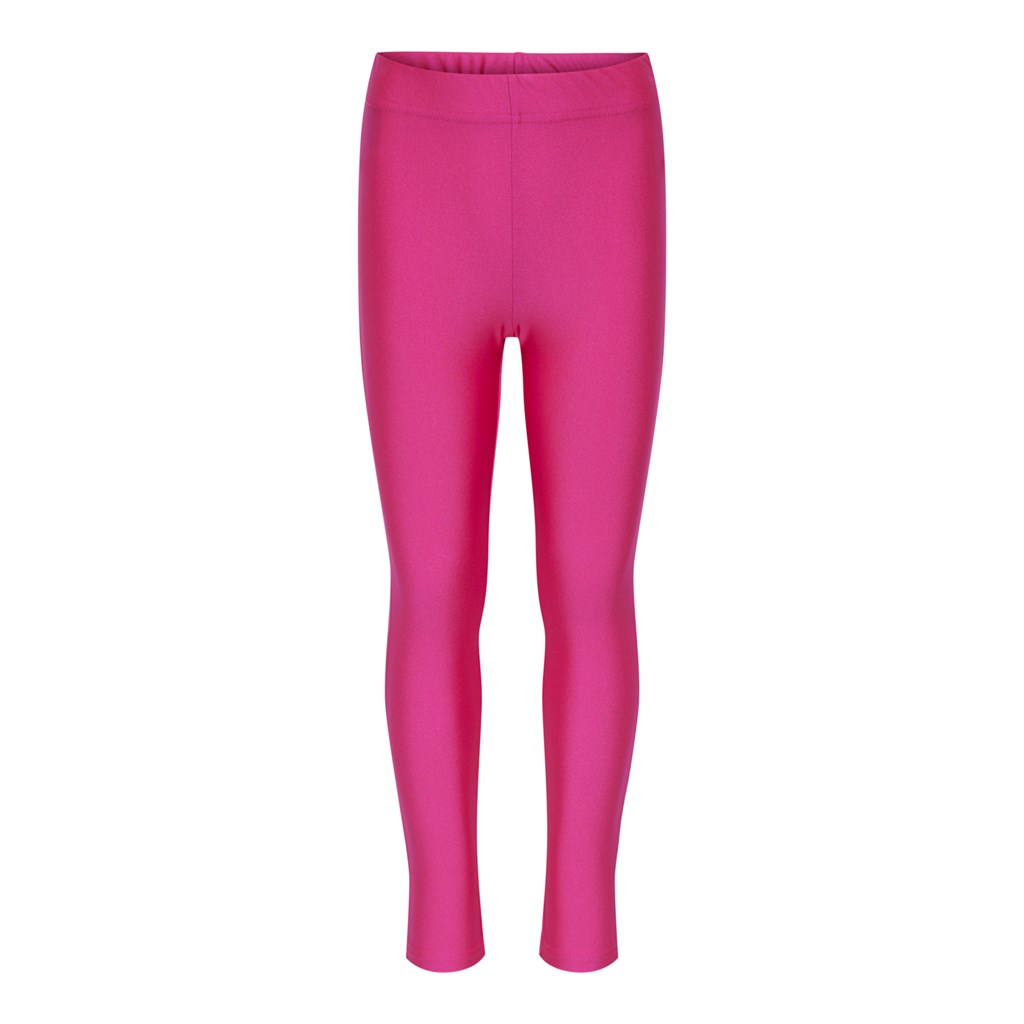 Shiny Leggings Lina Fuchsia Purple fra Only Kids