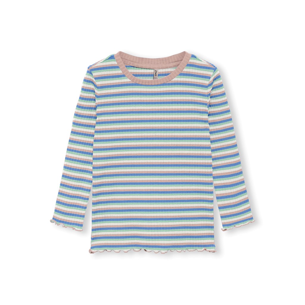 Langærmet Bluse Jolla Rose Smoke Provence fra Only Kids
