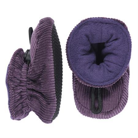Velour Sutsko Dark Dusty Purple fra Melton