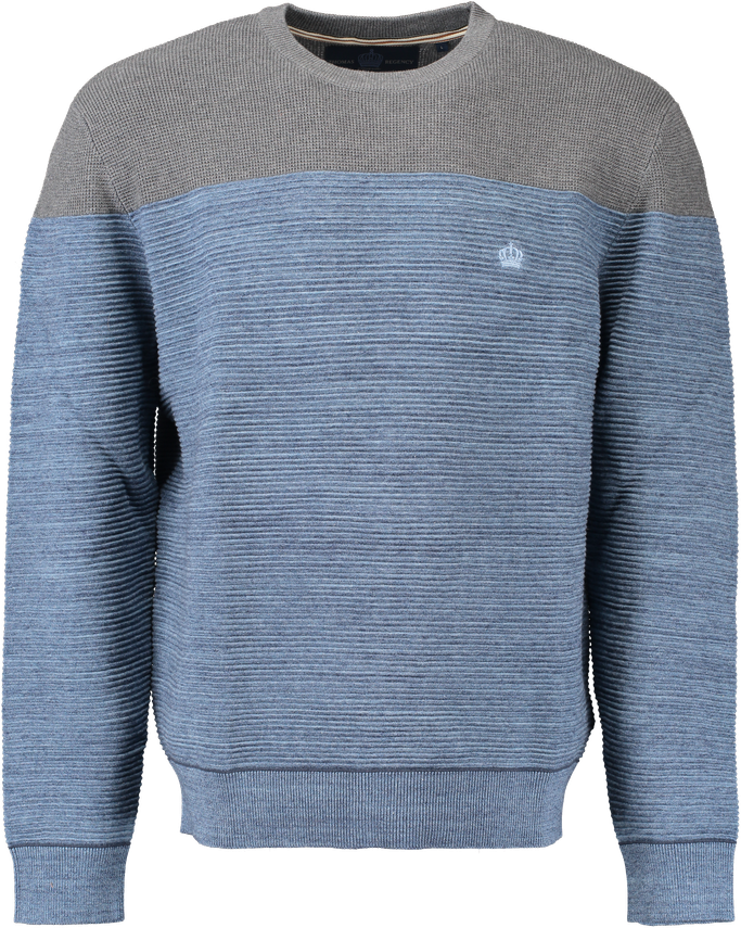 O-neck sweatshirt i regular fit - Thomas Regency