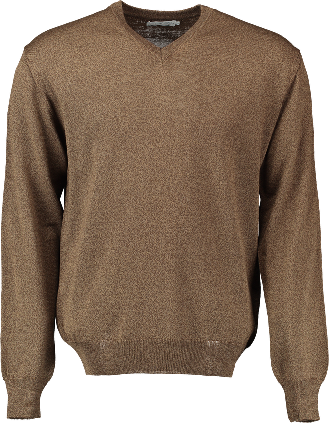 V Neck Merino Regular Fit fra Black Blue