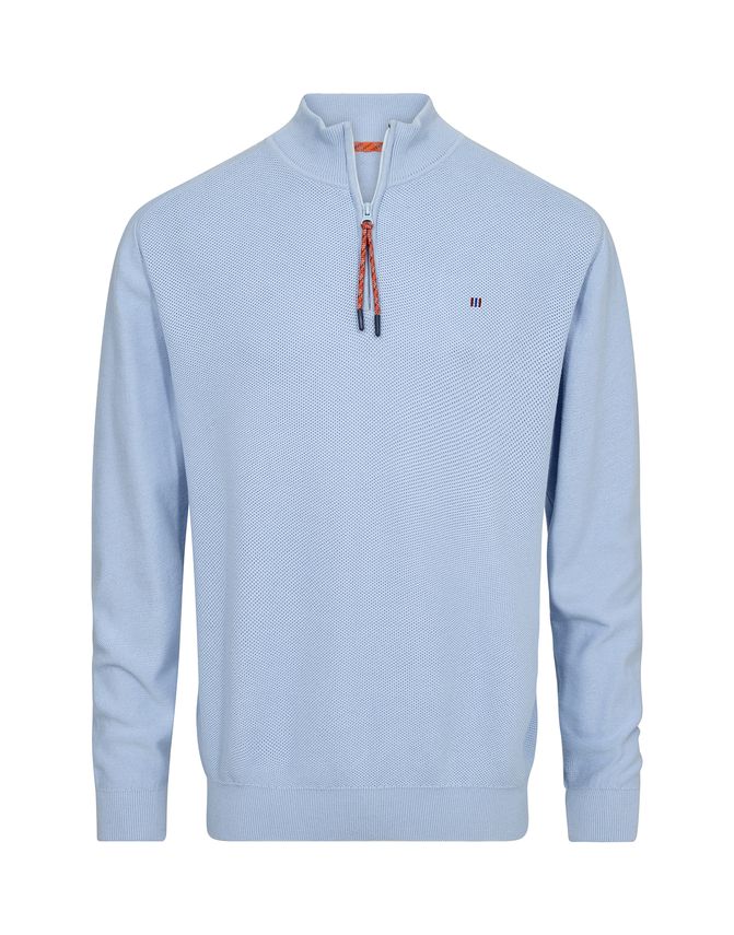 Half Zip Modern Fit fra Salt