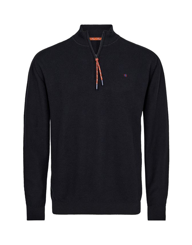 Half Zip Modern Fit fra Salt