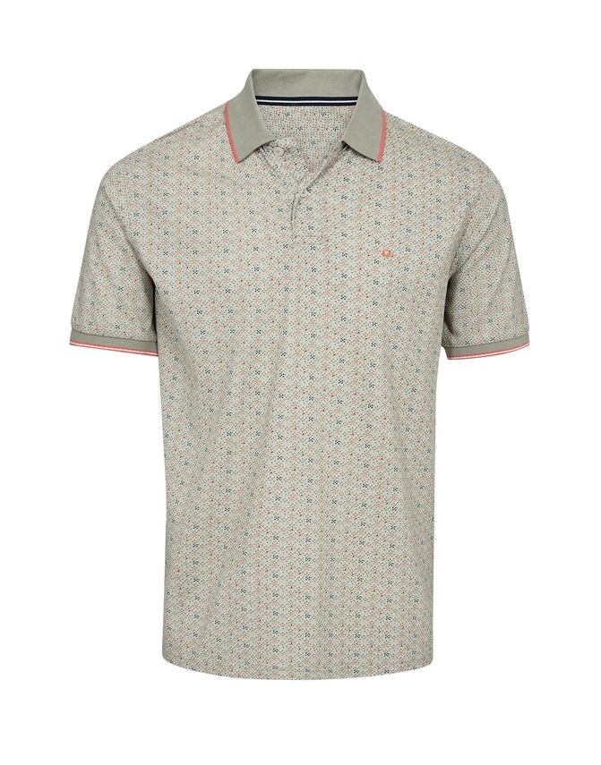 Constrast Polo Modern Fit fra Salt
