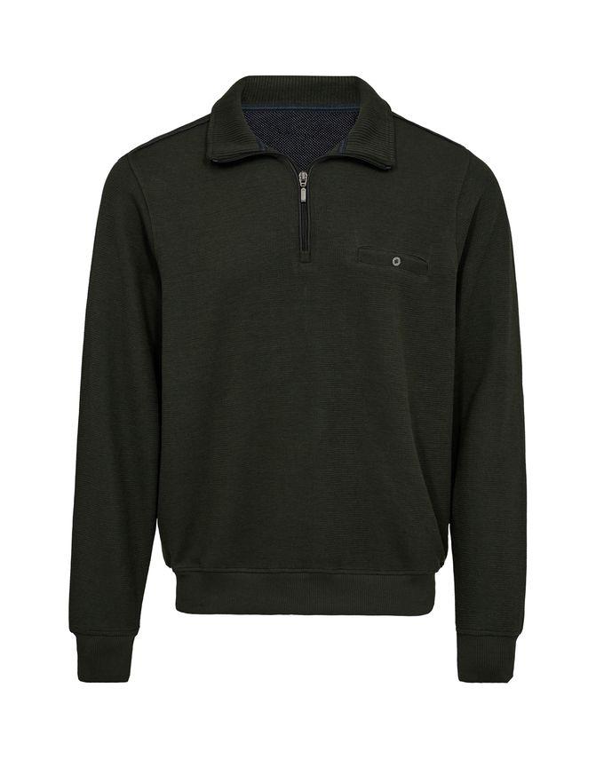 Half Zip Striktrøje fra Black Blue
