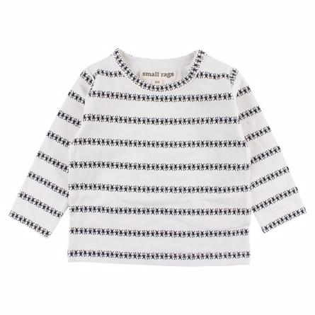 Sød stribet bluse fra Small Rags til drenge og piger