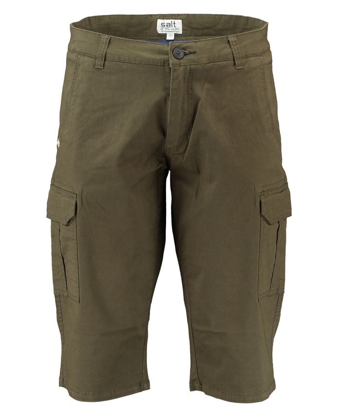 Stretch Twill Cargo Capri fra Salt
