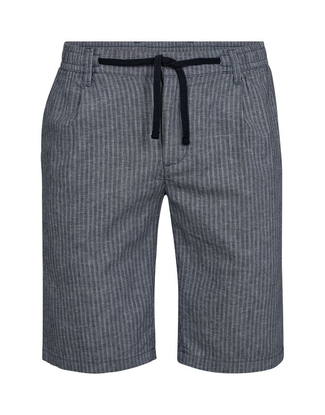 Linen Shorts Modern Fit fra Gino Marcello