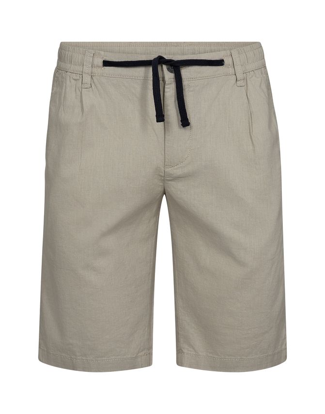 Linen Shorts Modern Fit fra Gino Marcello