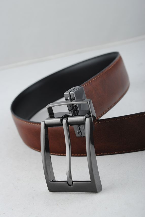 6292 35  Belt Black Brown fra Bosswik