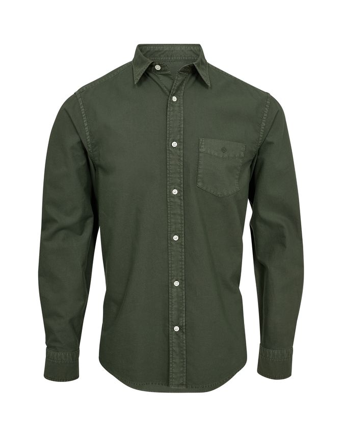 Garment Dyed Shirt L S fra Salt