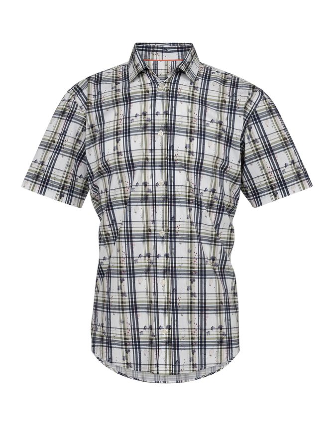 Modern Fit Shirt S S fra Gino Marcello