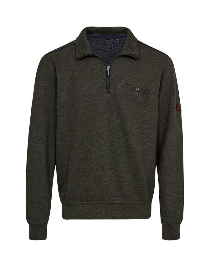 Half Zip Striktrøje fra Black Blue