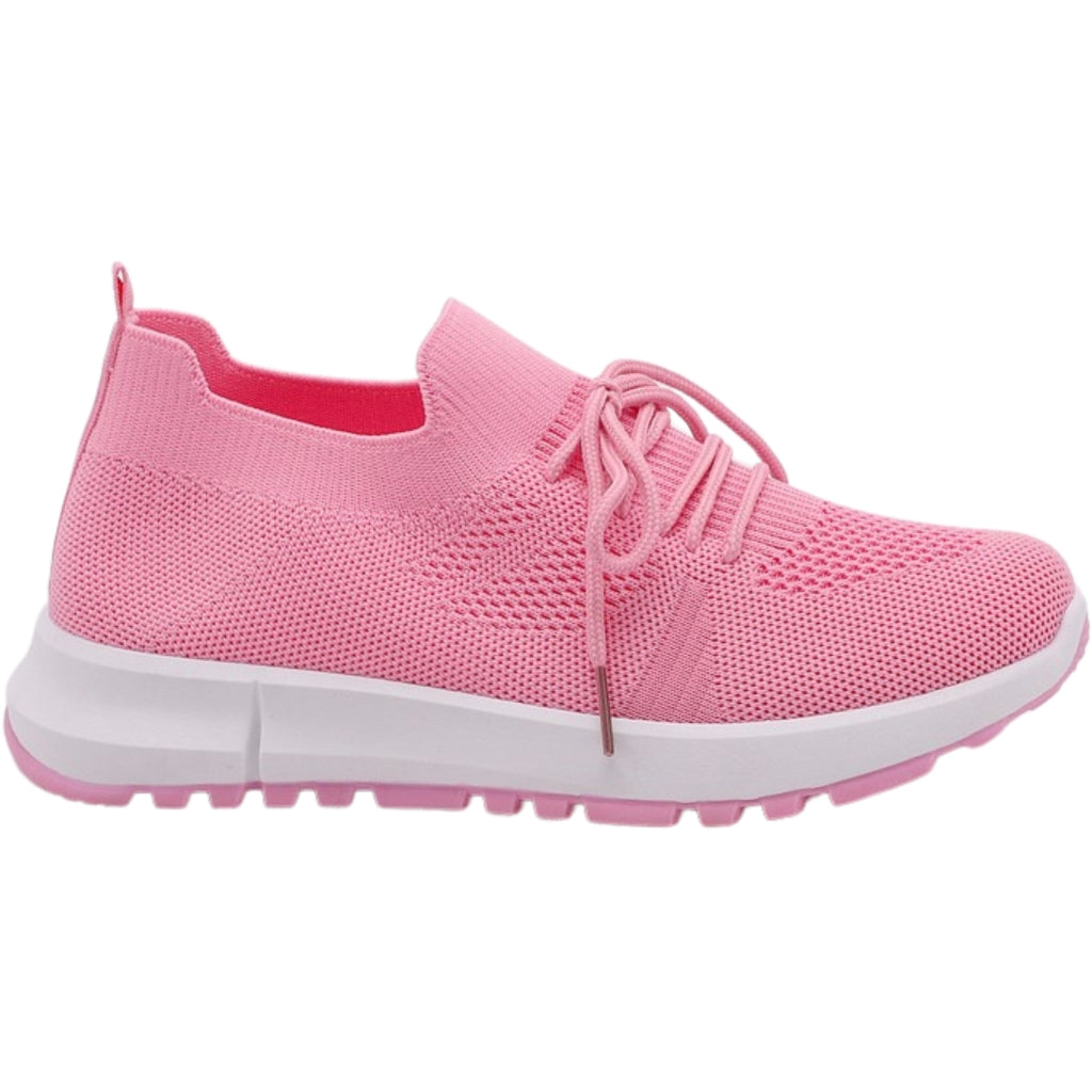 Aja Dame Sneakers 1138   Fuxia fra Shoes