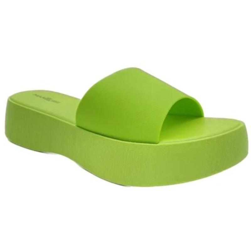 Alya Dame Slippers 1118   Green fra Shoes