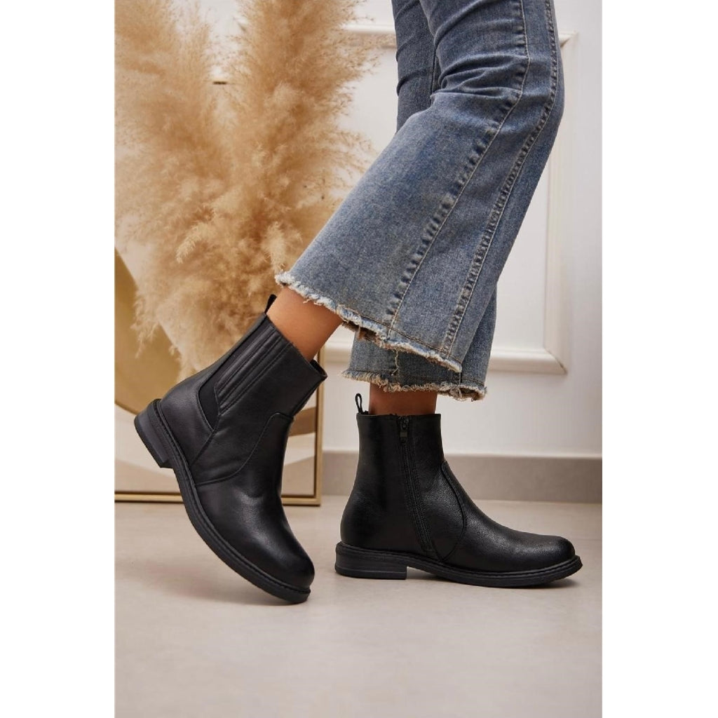 Anne Dame Støvler 6399   Black fra Shoes