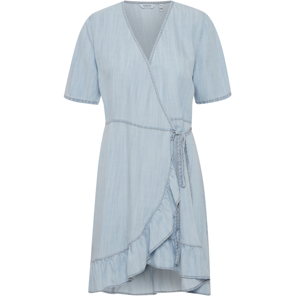 Dame Kjole Bylana   Light Blue Denim fra B.young