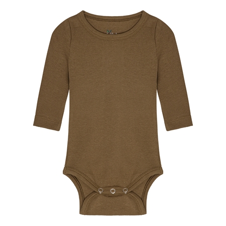 Rib Body Teak Brun fra Birkholm