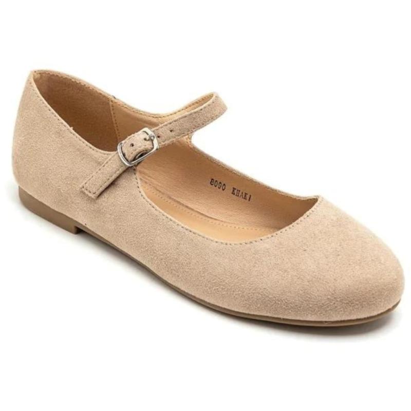 Sisse Dame Ballerinasko 8090   Kaki fra Shoes