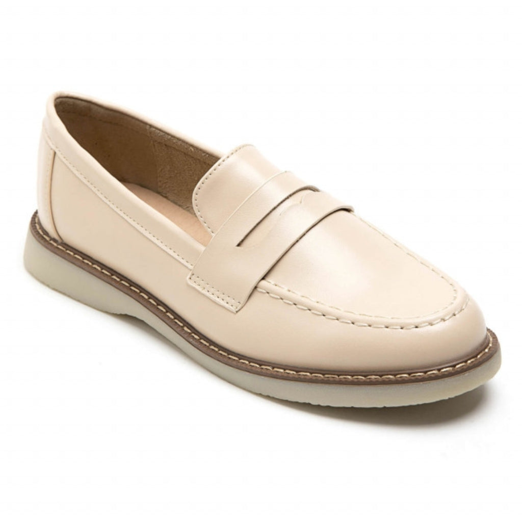 Josefine Dame Loafers 7232   Beige fra Shoes