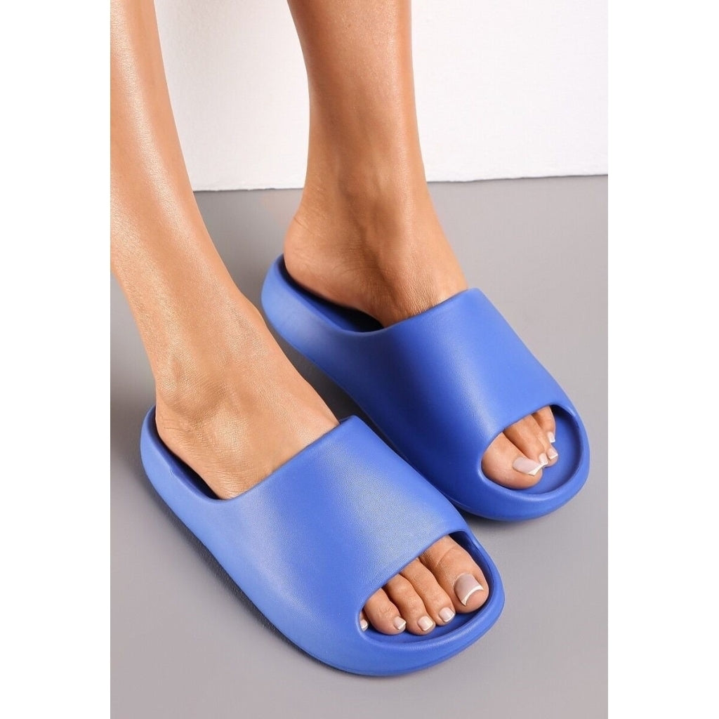 Mila Dame Sandaler Dm600   Blue fra Shoes
