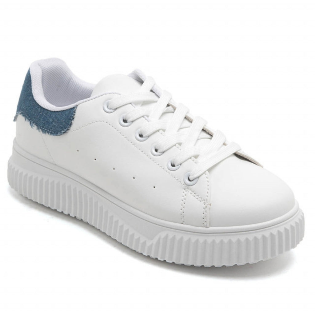 Carla Dame Sneakers 2793   Jeans fra Shoes
