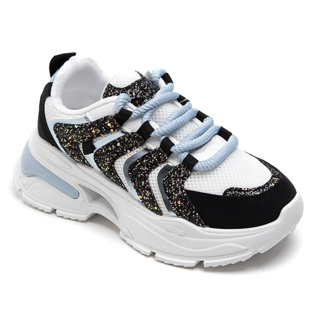 Jette Dame Sneakers 7569   Black fra Shoes