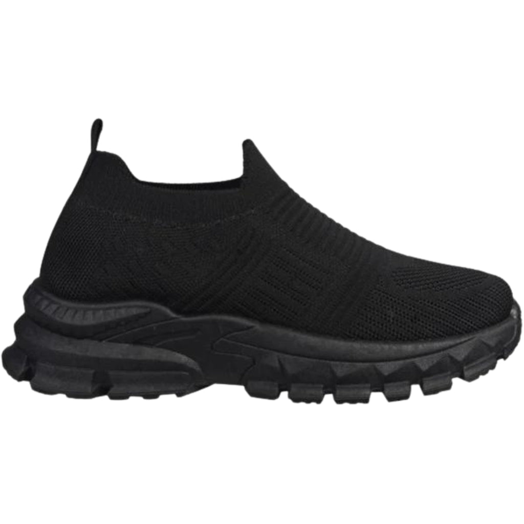 Lene Dame Sneakers 816   Black fra Shoes