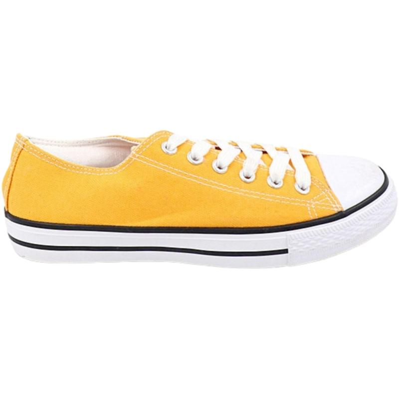 Celina Dame Sneakers Xa065   Yellow fra Shoes